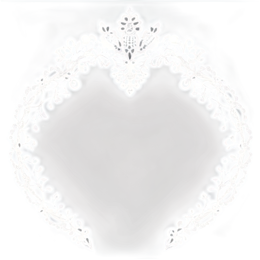 French Lace Applique Png 68 PNG image