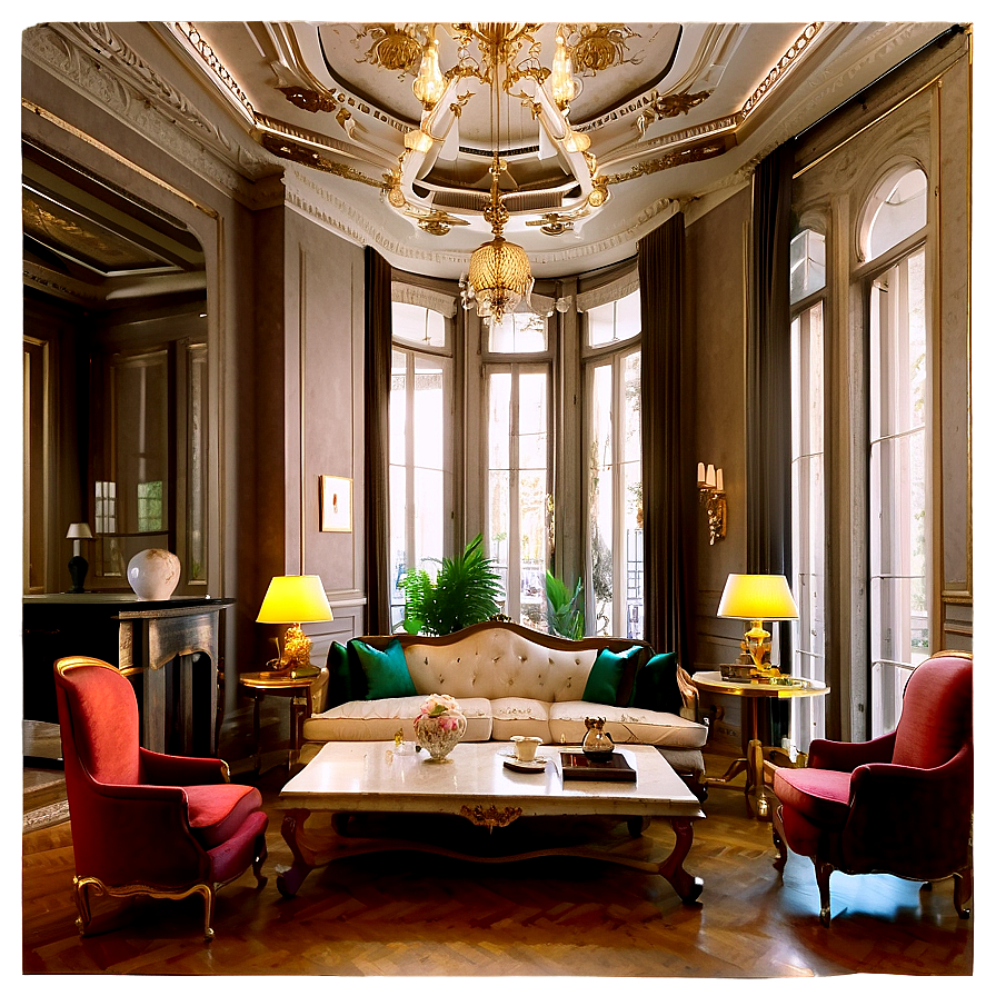 French Mansion Elegance Png 76 PNG image