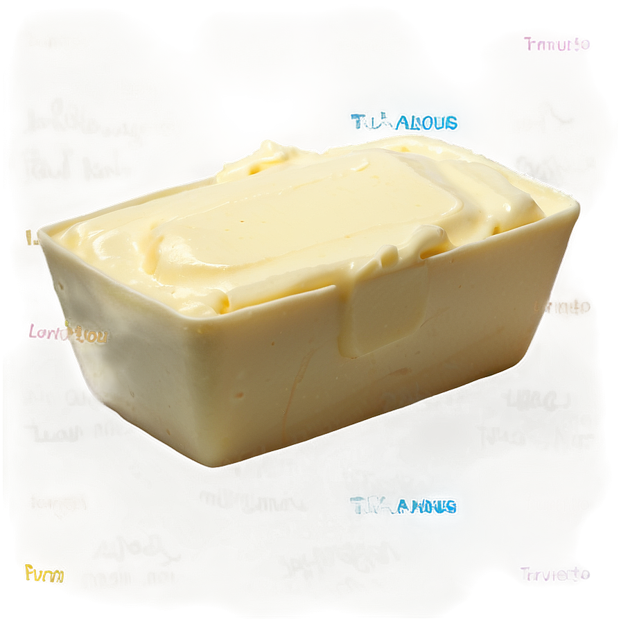 French Style Butter Png Nql PNG image