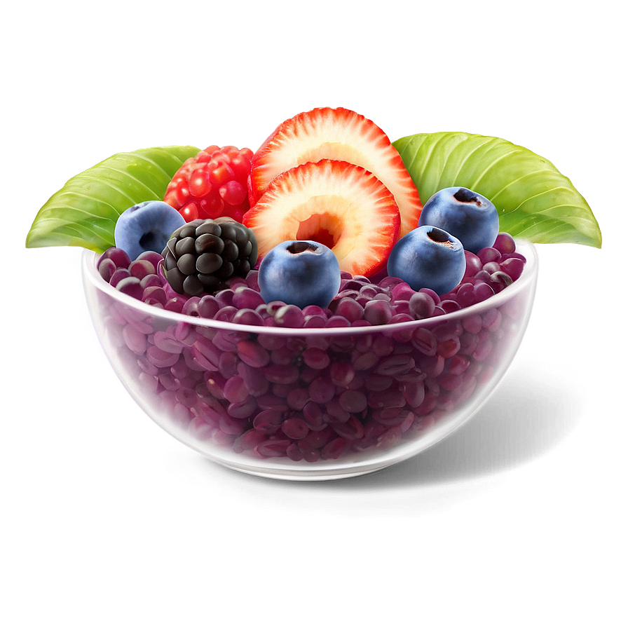 Fresh Acai Bowl Png 57 PNG image