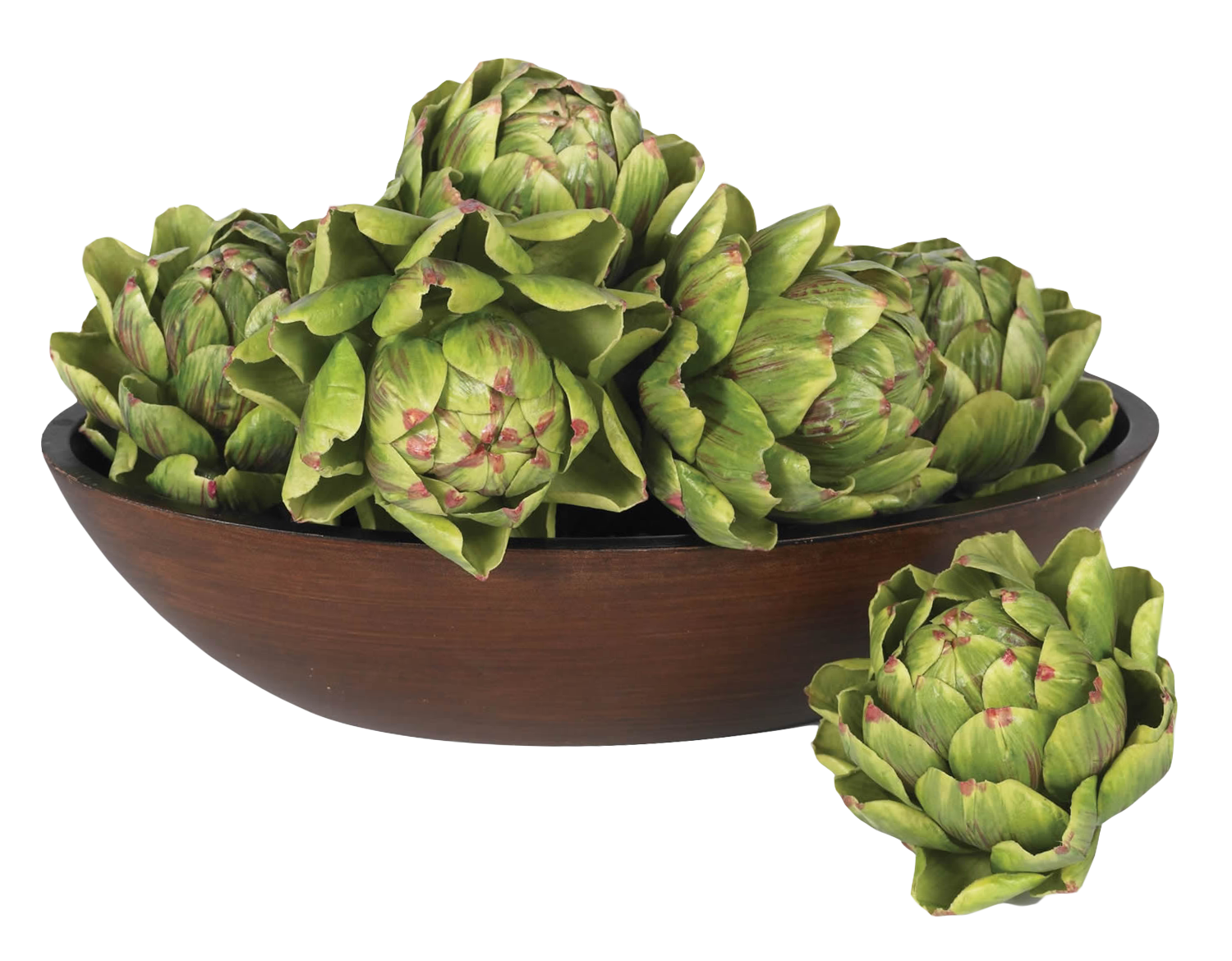 Fresh Artichokesin Bowl PNG image