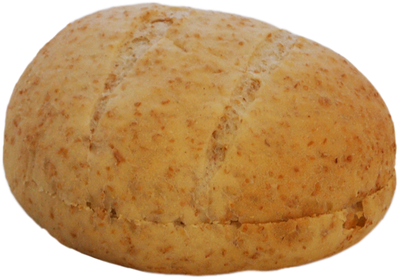 Fresh Baked Bun Isolated PNG image