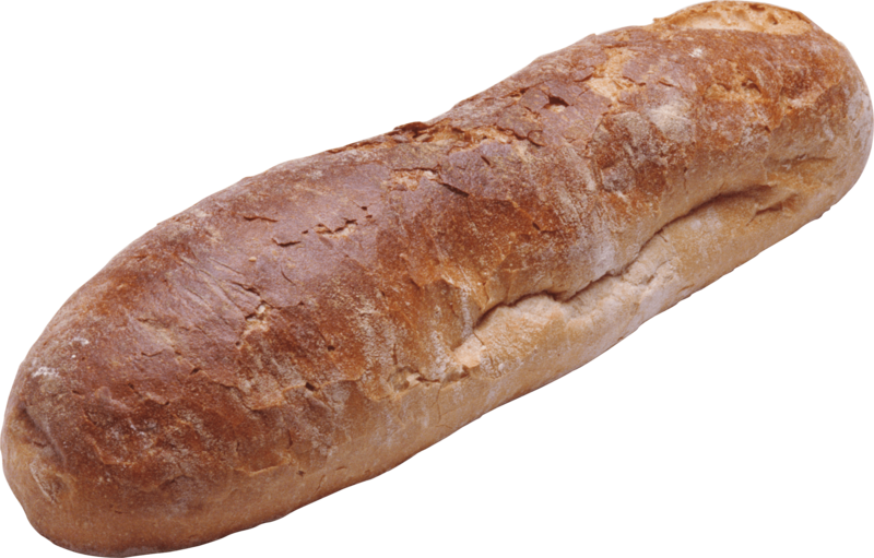 Fresh Baked French Baguette PNG image