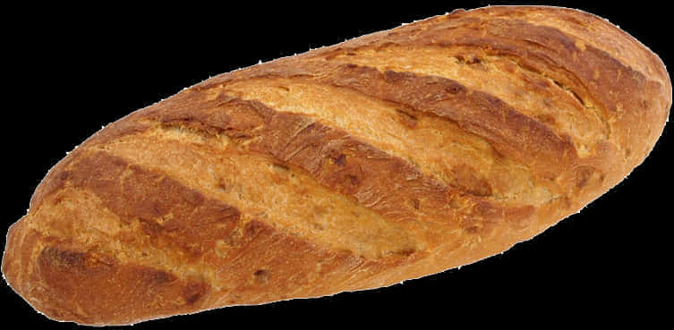 Fresh Baked Loafof Bread PNG image