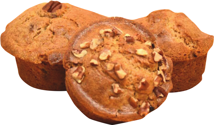 Fresh Baked Muffins Transparent Background PNG image