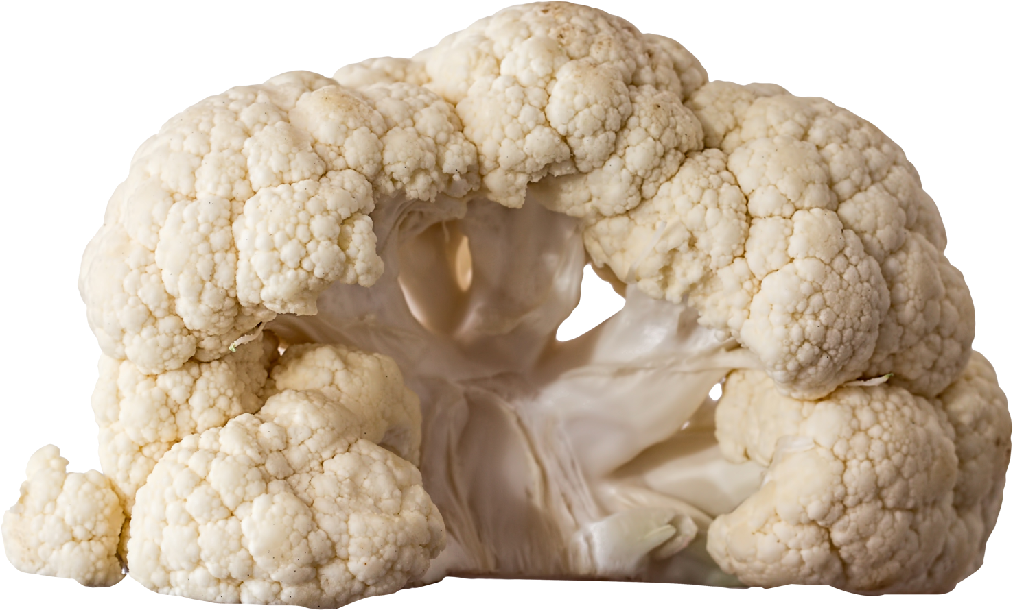 Fresh Cauliflower Closeup.png PNG image