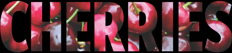 Fresh Cherries Banner Image PNG image