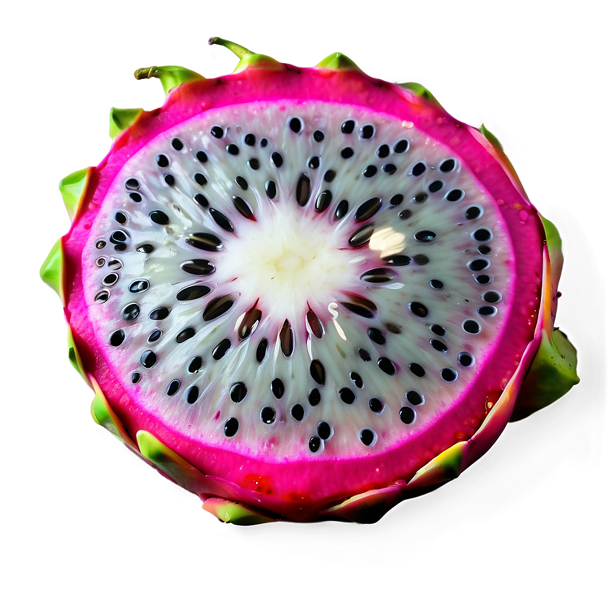 Fresh Dragonfruit Slice Png 06122024 PNG image