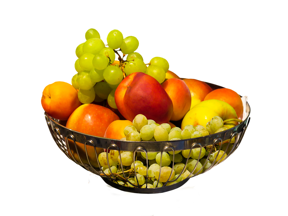 Fresh Fruit Basket Assortment PNG image