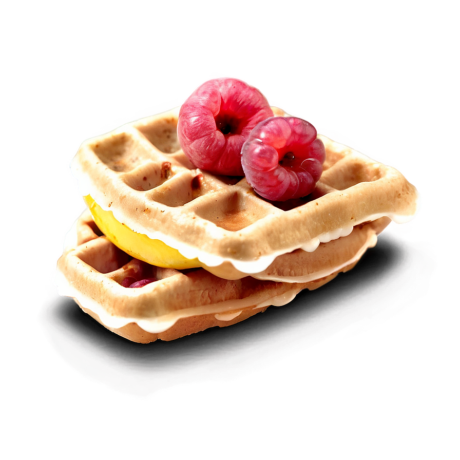 Fresh Fruit Waffle Png 05212024 PNG image