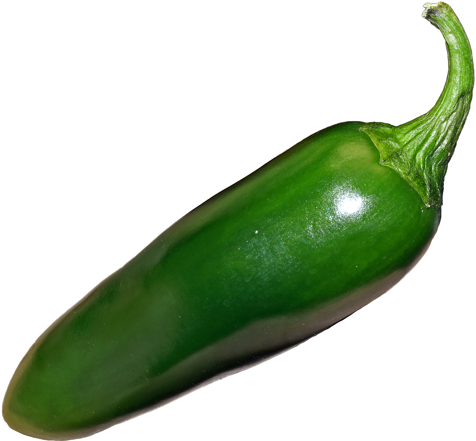 Fresh Green Jalapeno Pepper PNG image