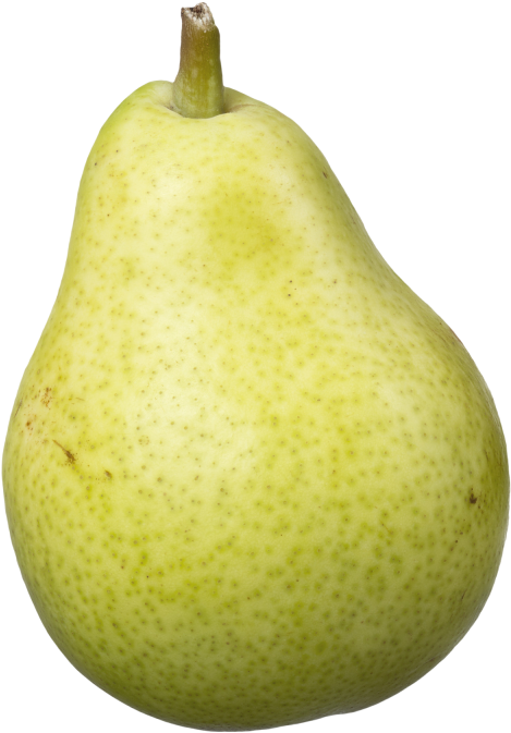 Fresh Green Pear Isolated PNG image