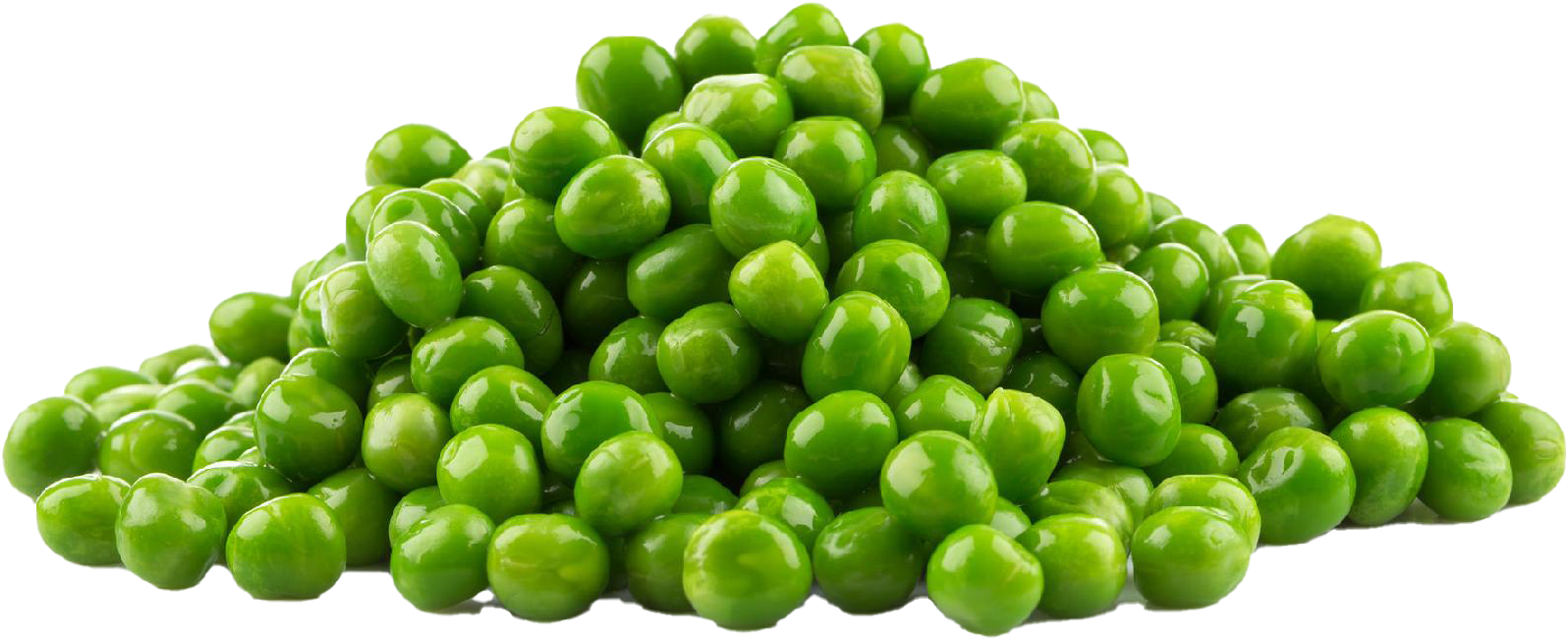 Fresh Green Peas Pile Transparent Background PNG image