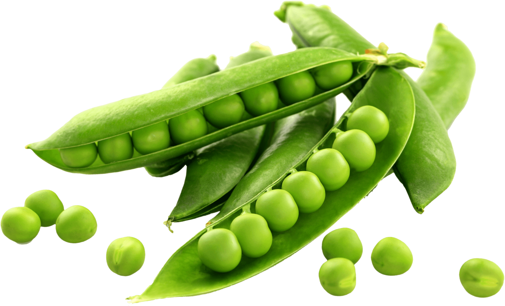 Fresh Green Peas Pods PNG image