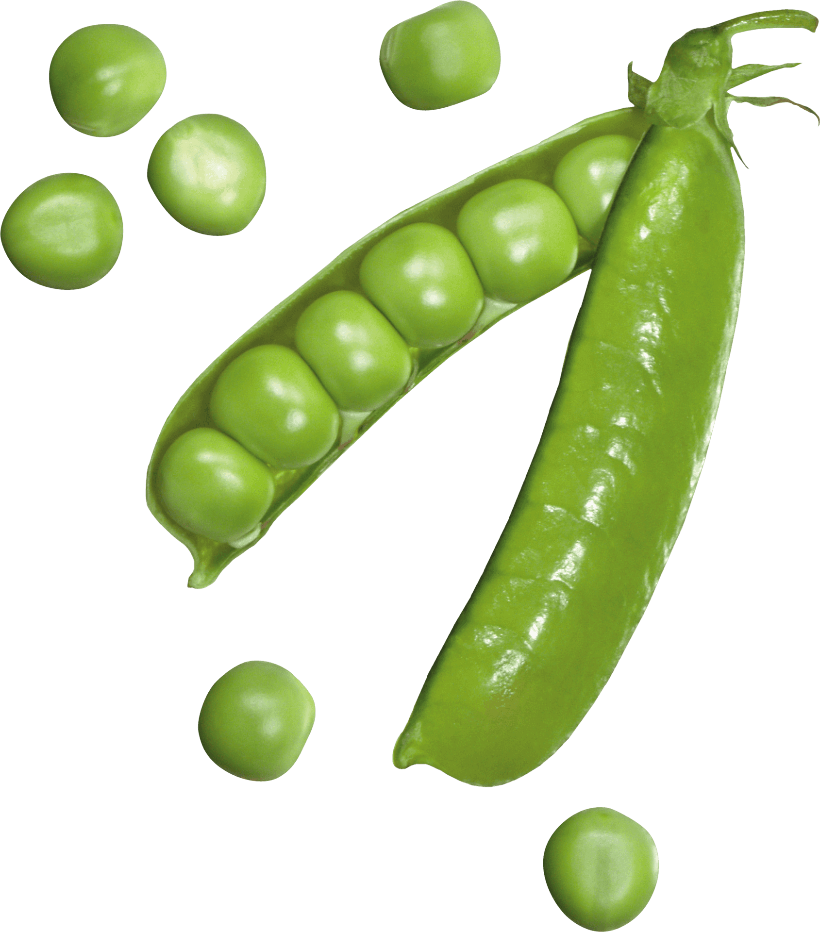 Fresh Green Peasand Pod PNG image