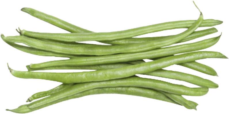 Fresh Green String Beans Isolated PNG image