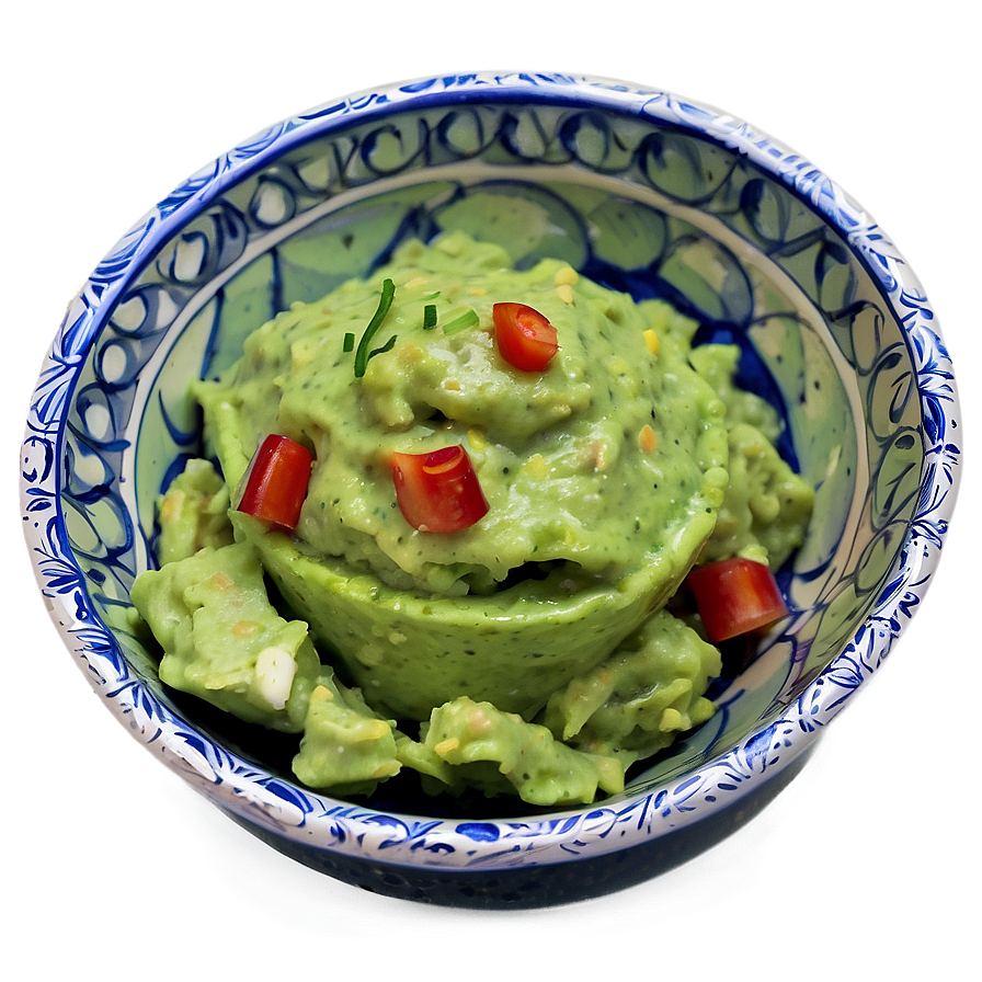 Fresh Mexican Guacamole Png Vmc PNG image