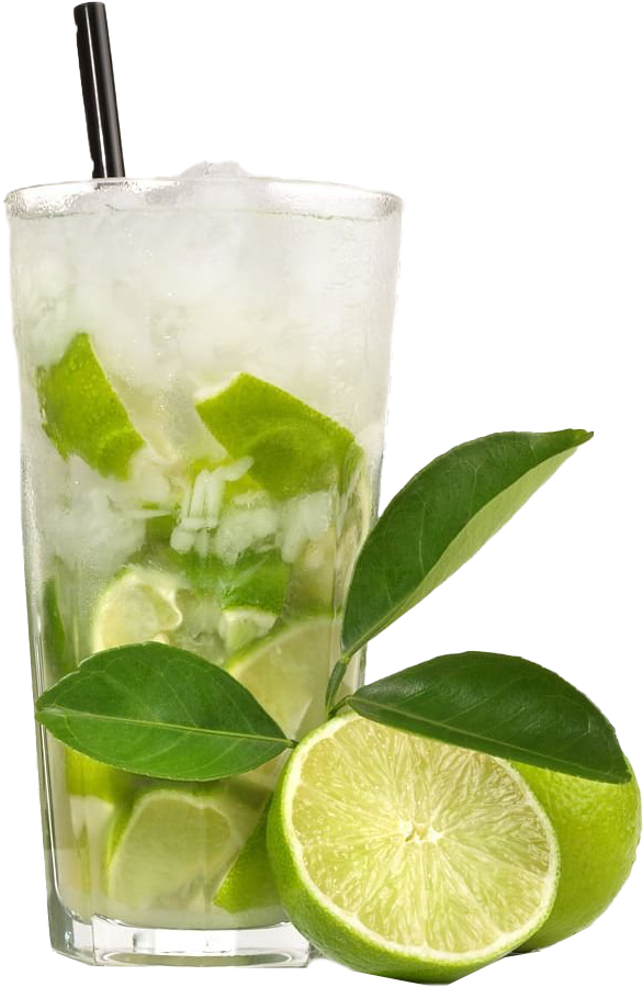 Fresh Mojito Cocktail Transparent Background PNG image