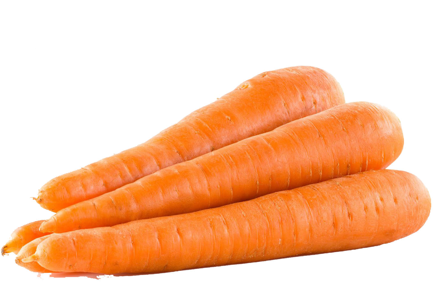 Fresh Organic Carrots Isolated PNG image