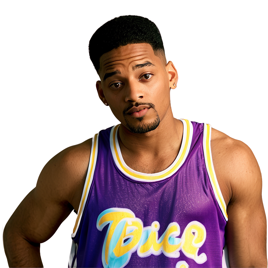 Fresh Prince Bel Air Basketball Jersey Png 06252024 PNG image