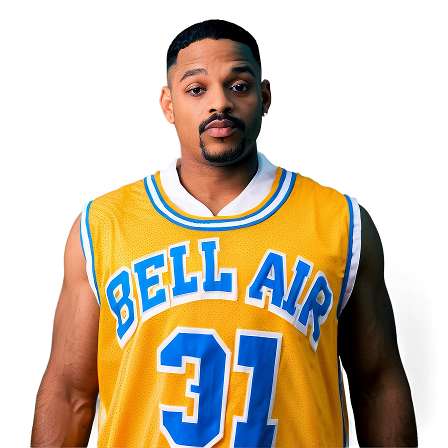 Fresh Prince Bel Air Basketball Jersey Png Ark10 PNG image