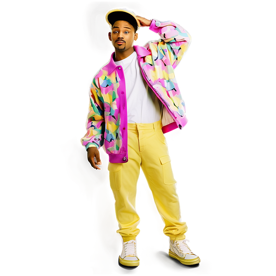 Fresh Prince Iconic Outfits Png 10 PNG image