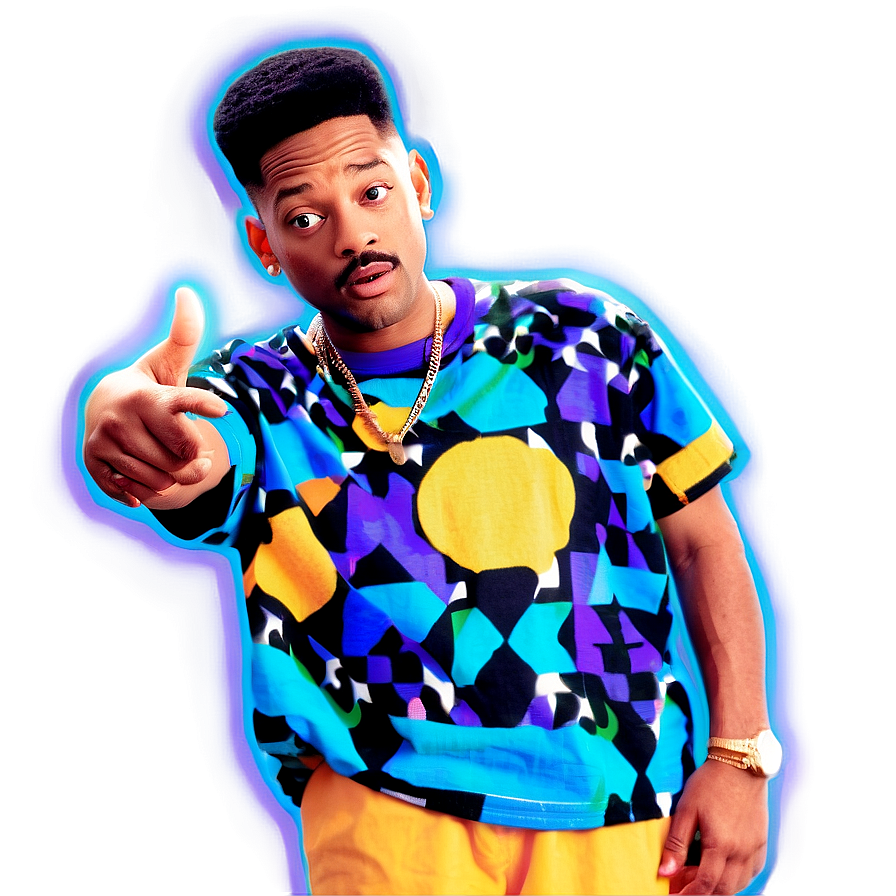 Fresh Prince Vintage Tee Design Png 06252024 PNG image