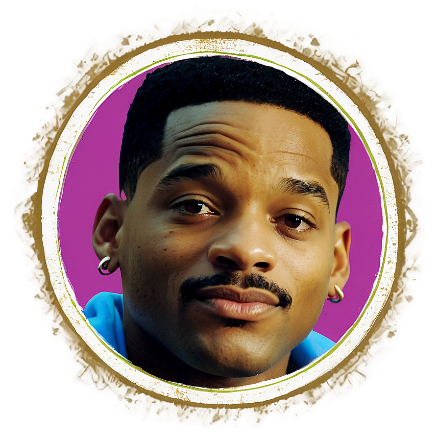 Fresh Prince Vintage Tee Design Png Cvp PNG image