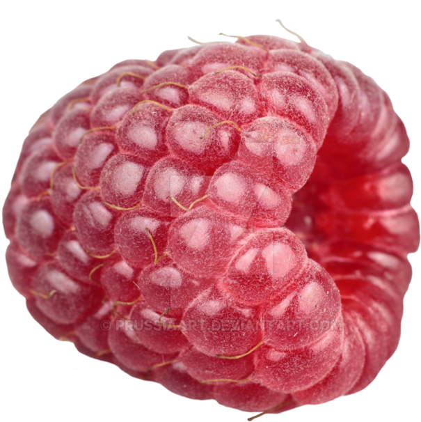 Fresh Raspberry Closeup.png PNG image