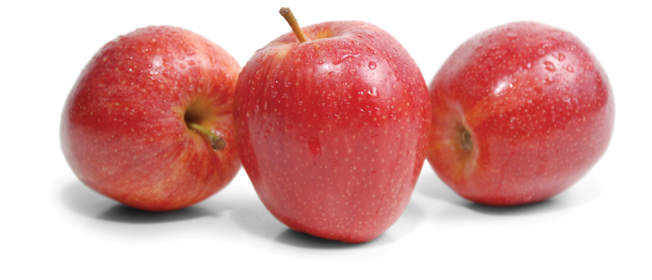 Fresh Red Apples White Background PNG image