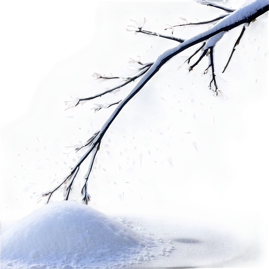 Fresh Snowfall Background Png 04292024 PNG image