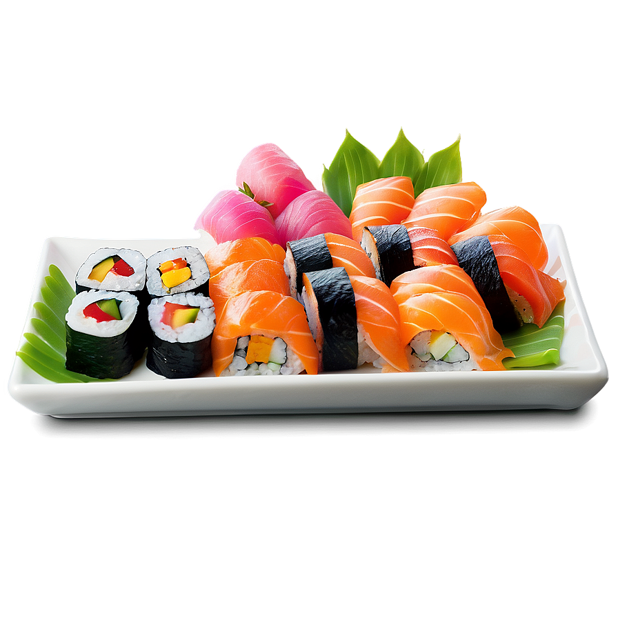 Fresh Sushi Platter Png 70 PNG image