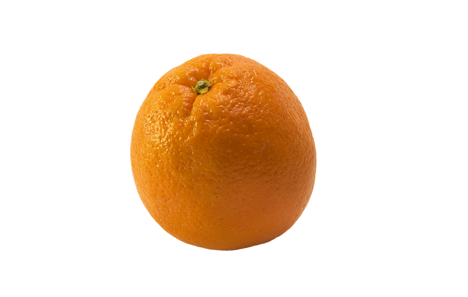 Fresh Whole Orange PNG image