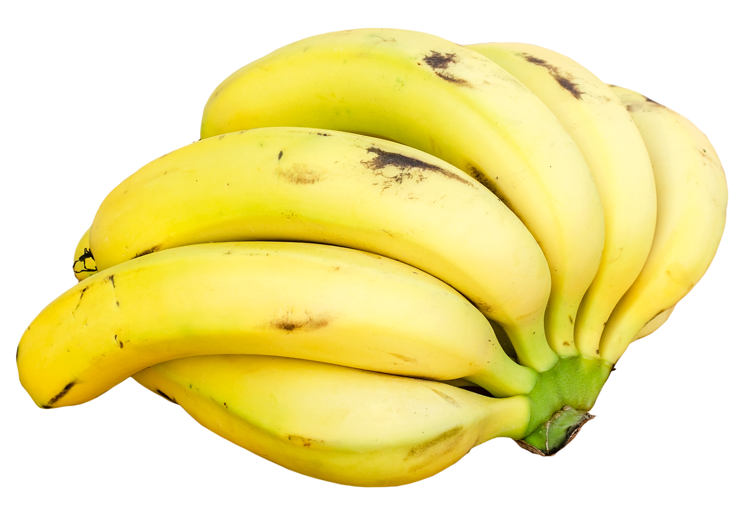 Fresh Yellow Bananas PNG image