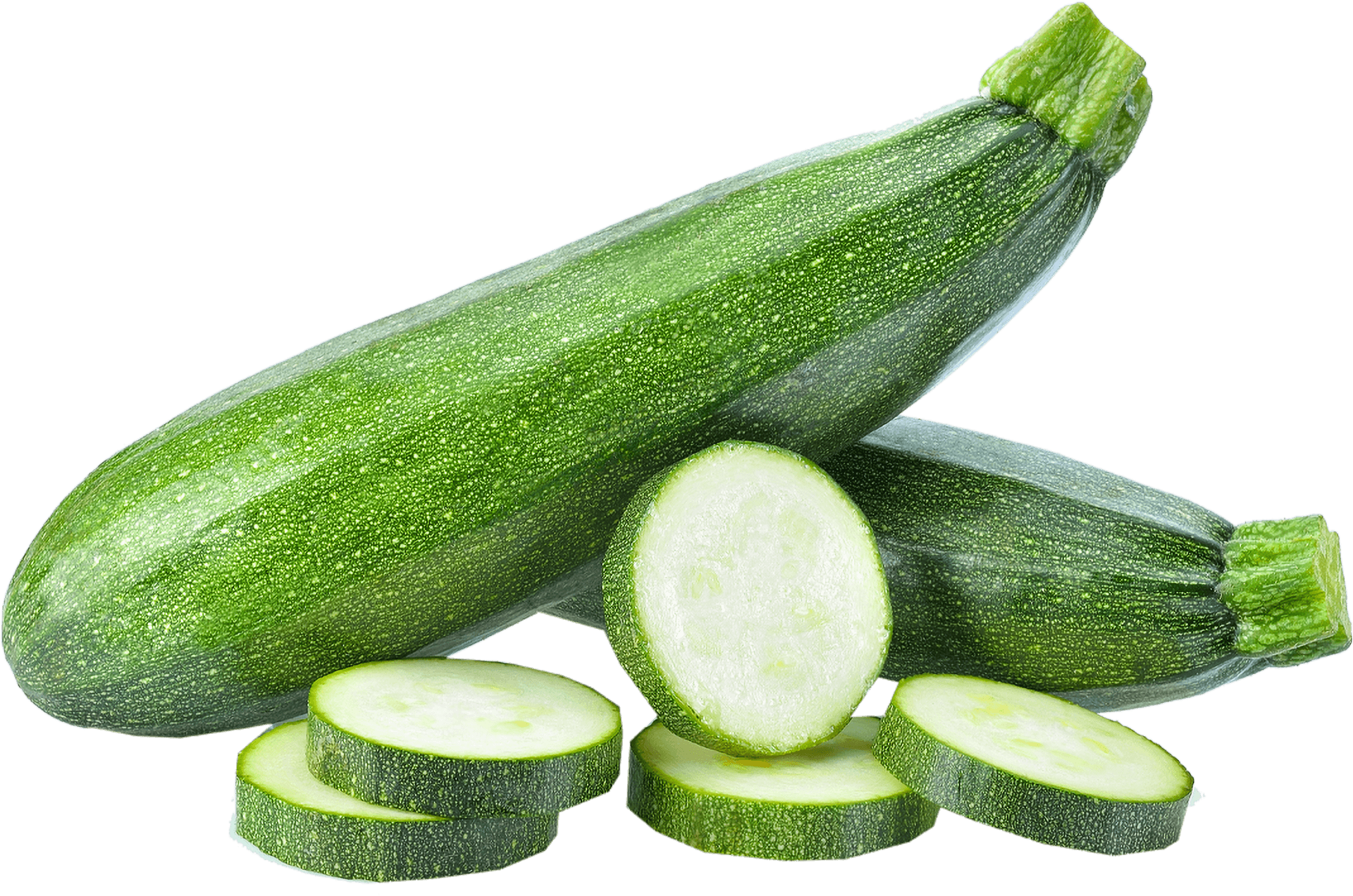 Fresh Zucchiniand Slices.png PNG image