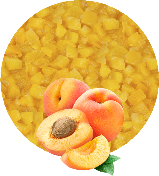 Freshand Diced Apricots Image PNG image