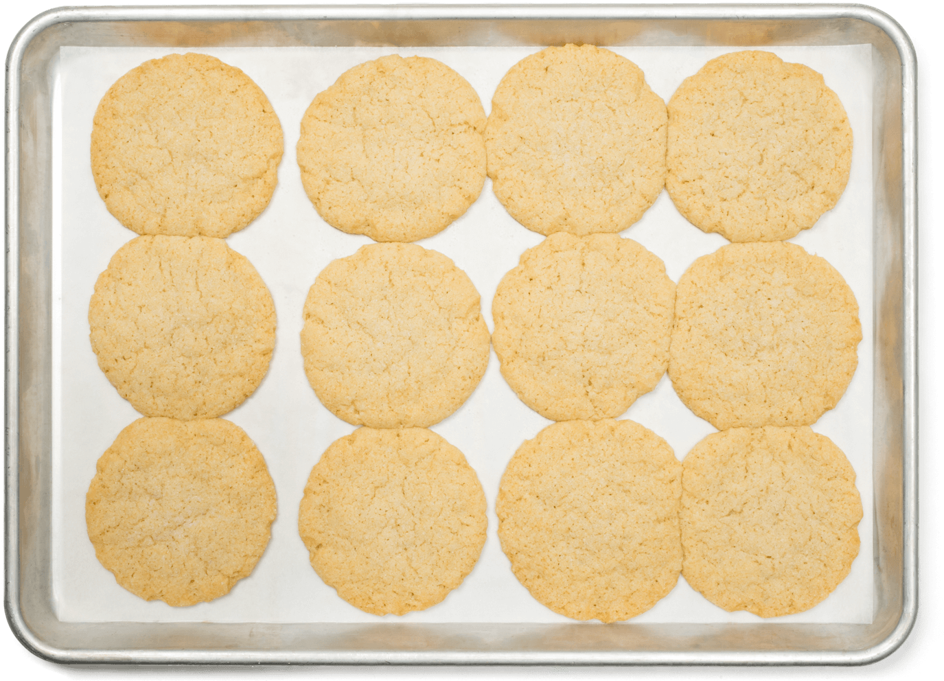 Freshly Baked Cookieson Tray PNG image