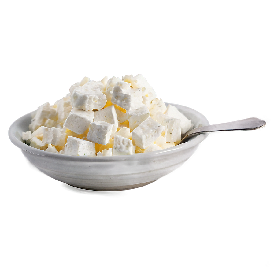 Freshly Made Cottage Cheese Png 06262024 PNG image