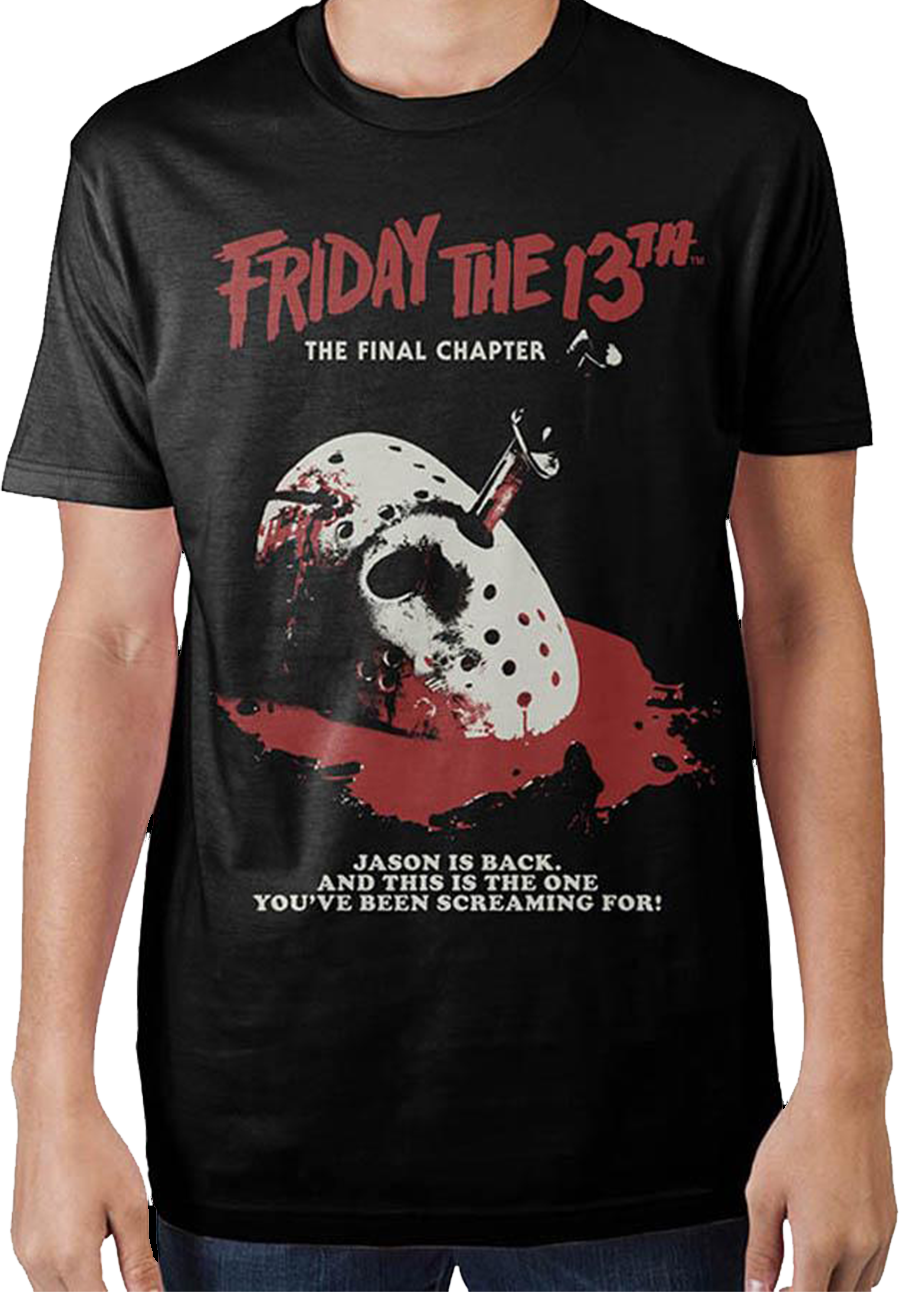 Fridaythe13th Final Chapter Tshirt PNG image