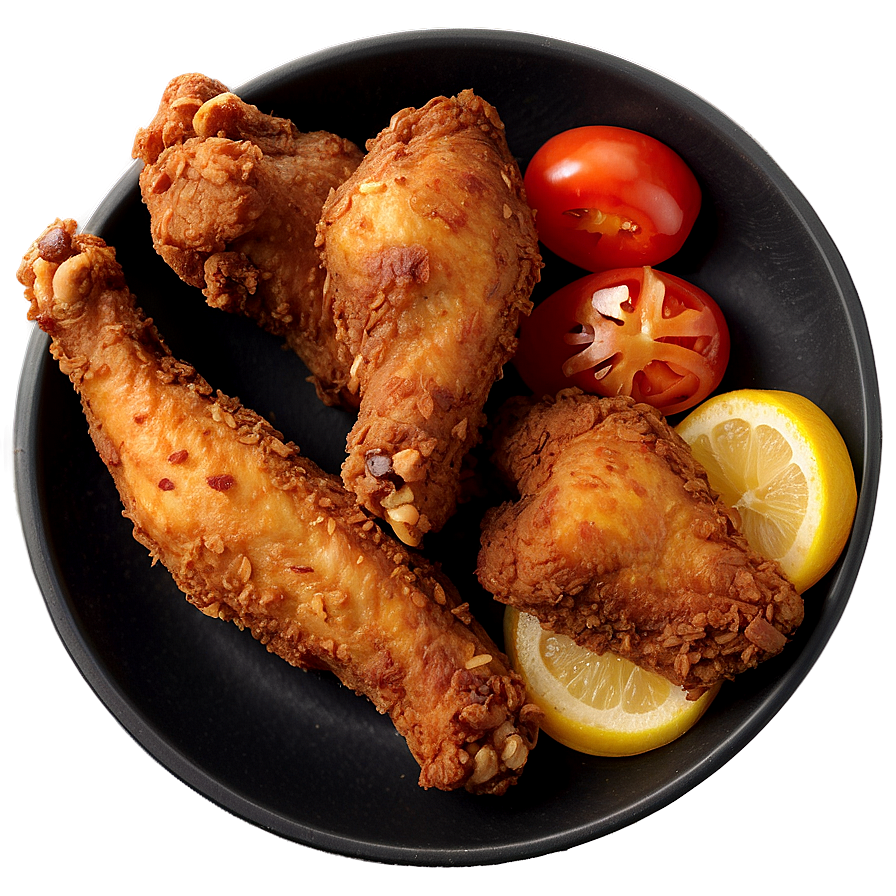 Fried Chicken Wings Png Inv PNG image
