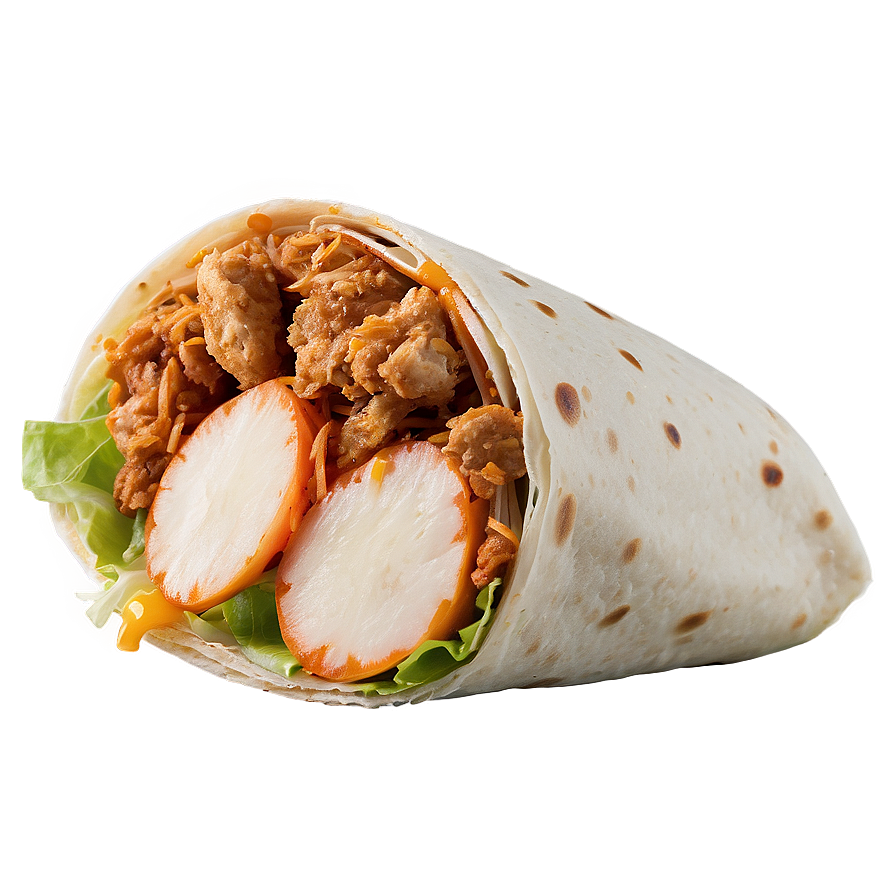 Fried Chicken Wrap Png Jyf PNG image