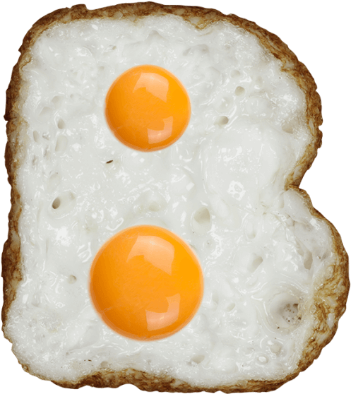 Fried Eggson Toast PNG image