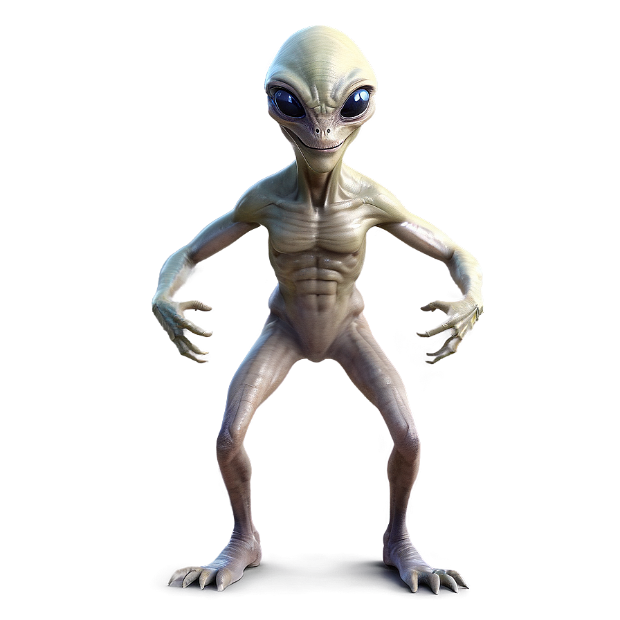 Friendly Alien Png 05032024 PNG image