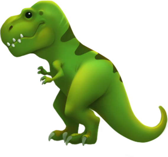 Friendly Cartoon Tyrannosaurus Rex PNG image