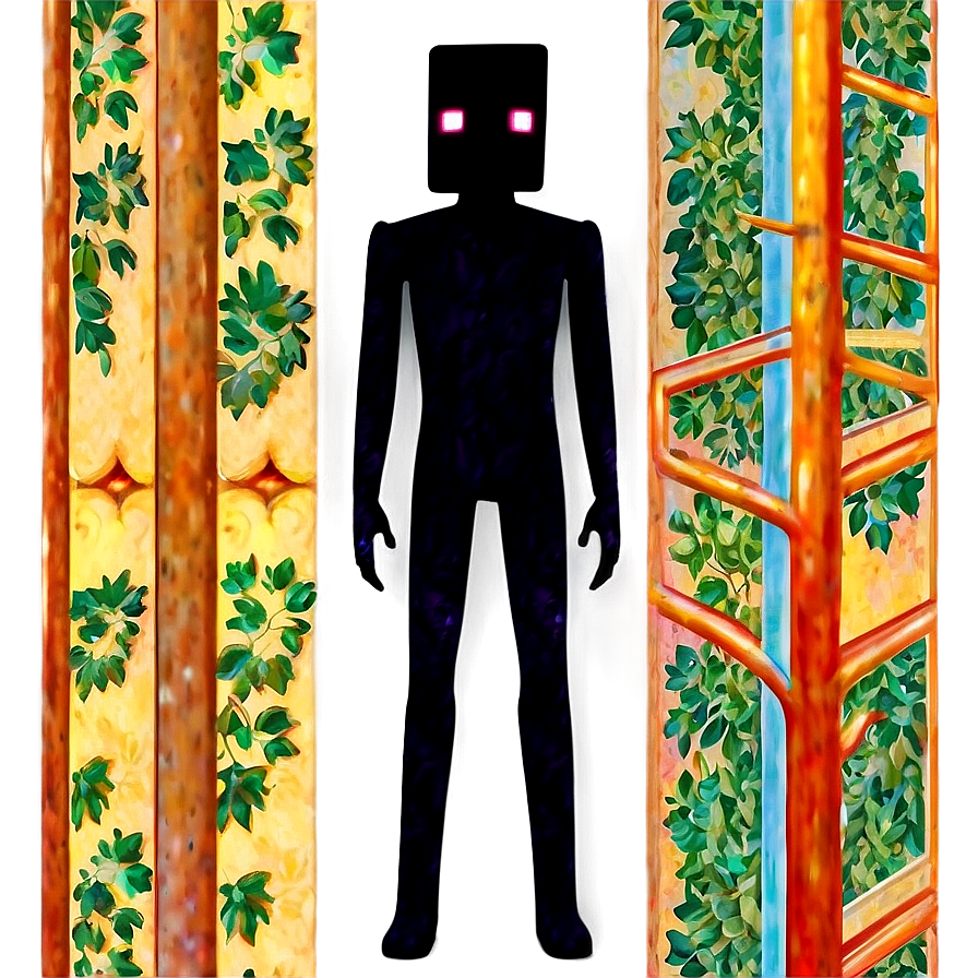 Friendly Enderman In Daylight Png 05242024 PNG image