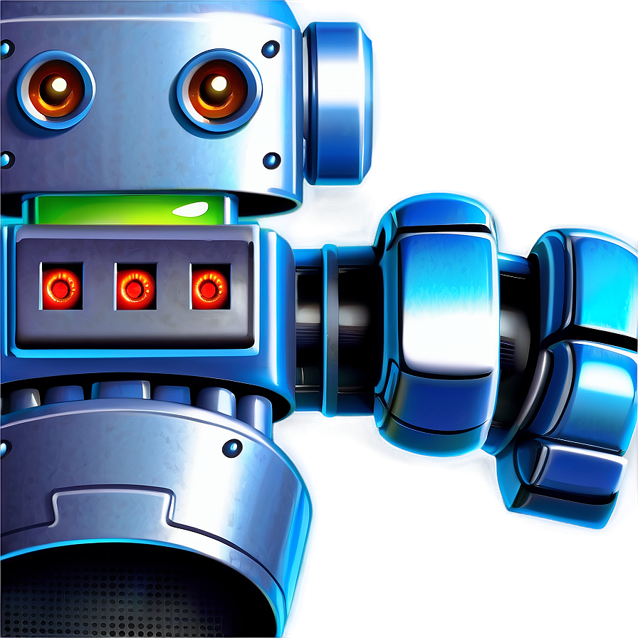 Friendly Robot Clipart Png 06262024 PNG image