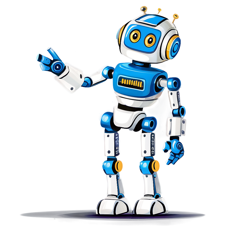 Friendly Robot Clipart Png Cfn20 PNG image