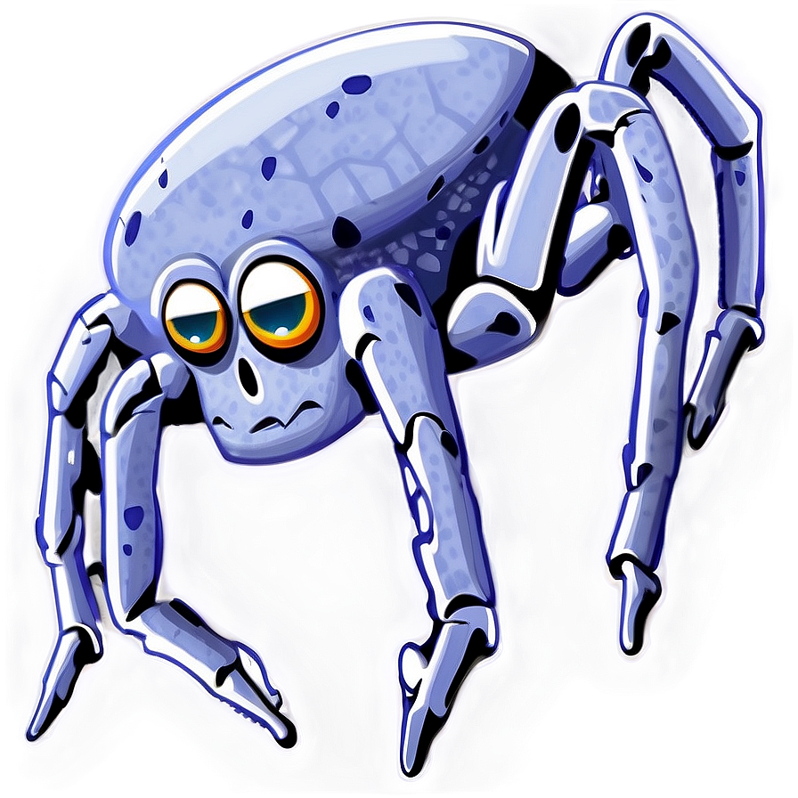 Friendly Spider Cartoon Png Enh PNG image