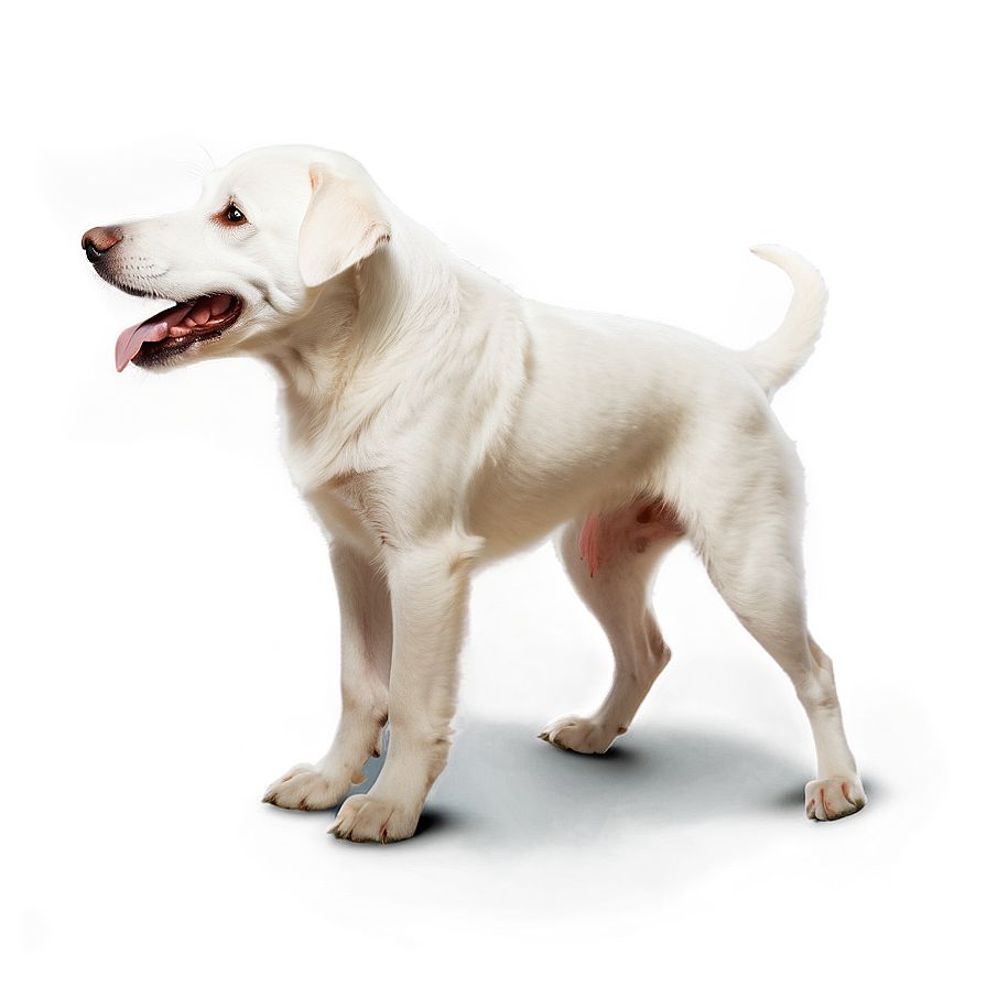 Friendly White Dog Png 06262024 PNG image