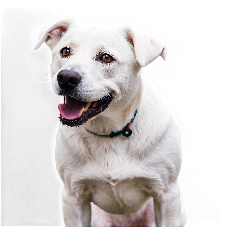 Friendly White Dog Png 26 PNG image